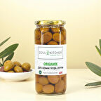 Organik Çizik Domat Yeşil Zeytin 300 g