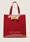 Ted Baker Bordo Kadın Shopper Çanta 240624-10