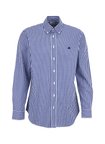 Brooks Brothers Lacivert - Beyaz Erkek Düğmeli Regular Fit Pötikare Gömlek BBSS26MSH008
