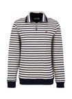 Brooks Brothers Lacivert Erkek Bato Standart Fit Çizgili Sweatshirt BBSS26MSW001