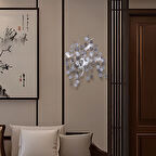 Masal Krom Kristal Taşlı Modern, Oturma Odası,Duvar Lambası  Salon Aplik