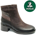 Venüs Brumalis Hakiki Deri Kaymaz Taban Ortopedik Kadın Bot