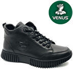 Venüs Rtew Hakiki Deri Düz Kaymaz Taban Ortopedik Kadın Bot