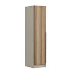 Minar Kale 1 Kapaklı Dolap Plus 190CM - Kumtaşı/Dore - Askılıklı