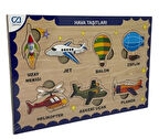 Ca Games Ahşap Puzzle Hava Taşıtları 19X29