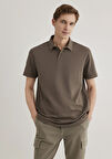 Kahverengi Polo Tişört 0612556-70376