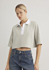 Gri Polo Tişört 1613000-70083