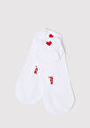 Beyaz Patik Çorap 1913165-620