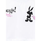 BUGS BUNNY BASKILI TİŞÖRT