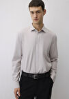 Tencel TM Gri Gömlek 0211573-70074