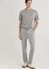 ÖRME PANTOLON Gri Melanj 0010465-80018