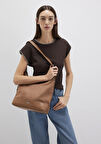 Suni Süet Kahverengi Omuz Çantası 1913473-70280