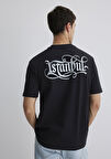 İstanbul Baskılı Siyah Tişört 0612991-900