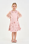 Kız Çocuk Elbise 4-8 Yaş 9077