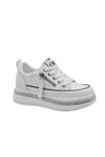GUJA 25Y423-4 GİZLİ DOLGU TAŞ SARGILI KADIN SNEAKER AYAKKABI