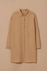 Kadın Uzun Kollu Basic Tunik - Bej | 42