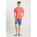 Wrangler Relaxed Fit Small Logo Pembe Tişört MW7NM20387733L 	