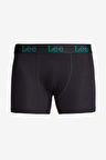 Regular Fit Normal Kesim Siyah Pamuklu Esnek Boxer