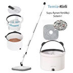 Su Ayrıştırmalı Hijyenik Mop – Temiz ve Kirli Suyu Ayıran Yenilikçi Temizlik Seti