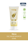 TTO X Prebiyotik Saç Bakım Maskesi Biberiye Yağı Keratin Argan Yağı Biyotin 