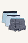 Erkek Çocuk Çizgili 3'lü Boxer