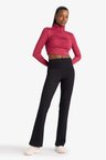 DeFacto Flare Fit İspanyol Paça Standart Boy Modal Soft Touch Pantolon E8957AX26SPBK81