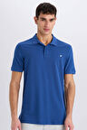 DeFacto %100 Pamuk Slim Fit Dar Kesim Kısa Kollu Polo Tişört D7665AX25SPBE815