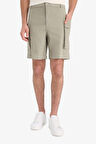 DeFacto Relax Fit Kargo Cepli Bermuda Şort E2207AX25SMKH418