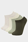 Kız Çocuk 5'li Pamuklu Patik Çorap