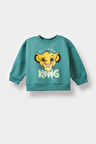 Erkek Bebek Disney Lion King Bisiklet Yaka Sweatshirt