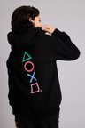 DeFacto PlayStation Kapüşonlu Sweatshirt Erkek Çocuk F9906A825CWBK81