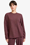 Relax Fit Bisiklet Yaka Sweatshirt