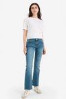 DeFacto Crop Flare Fıt Düşük Bel Bilek Boy Jean Yıkamalı Pantolon G8024AX26SPNM28
