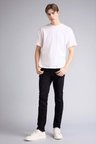 DeFacto Pedro Slim Fit Dar Kalıp Normal Bel Dar Paça Siyah Jean Pantolon R8788AZ26SPNM40