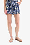 DeFacto Regular Fit Desenli Cepli Bürümcük Şort F4442AX25SMNV42