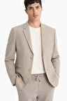 Modern Fit Penye Blazer Ceket