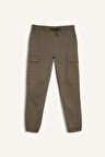 Regular Kargo Jogger Kargo Cepli Jogger Paça Pantolon