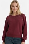 DeFacto Oversıze Açık Omuz Kalın Kumaş Sweatshirt G7880AX25CWBR43