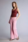 DeFacto Wıde Leg Cepli Normal Bel Standart Boy Bürümcük Pantolon F7659AX26SMPN171