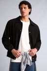 DeFacto Slim Fit Gömlek Yaka Düğmeli Ceket Mont H1574AX26AUBK27