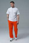 George Phoenix Daily Core - Turuncu Rahat Kesim Erkek Boru Paça Eşofman Altı