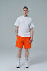 George Phoenix Daily Core - Turuncu Rahat Kesim Pamuklu Erkek Spor Şortu