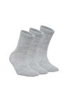 George Phoenix Cloud Socks - Kısa Konç Spor Çorap Gri 3 Çift