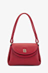 Valmenti Caly Kadın Kırmızı Hakiki Deri Omuz Çanta 301 3008 BN CANTA Y24