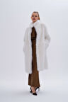 Valmenti Kadın Tekstil Beyaz Mont 616 5217 BN PLS MONT SK24/25 BEYAZ