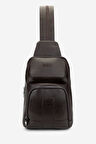 Valmenti Erkek Hakiki Deri Kahverengi Body Bag Çanta 995 230219 ERK CNT SK24-25 KAHVE FLTR