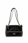 Tamer Tanca Kadın Vegan Siyah Omuz Çanta 921 27050 BN CNT Y25 BLACK