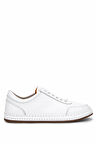 Tamer Tanca Erkek Hakiki Deri Beyaz Sneakers & Spor Ayakkabı 128 265530 ERK AYK Y25 BEYAZ DR