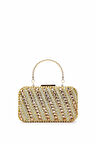 Tamer Tanca Kadın Vegan Gold Abiye Çanta 1083 020 BN CNT Y25 GOLD