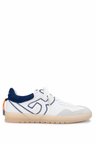 Barracuda Erkek Hakiki Deri Beyaz/Lacivert Sneakers & Spor Ayakkabı 511 BU3538B ERK AYK Y25 MARMO/CML/NTCL